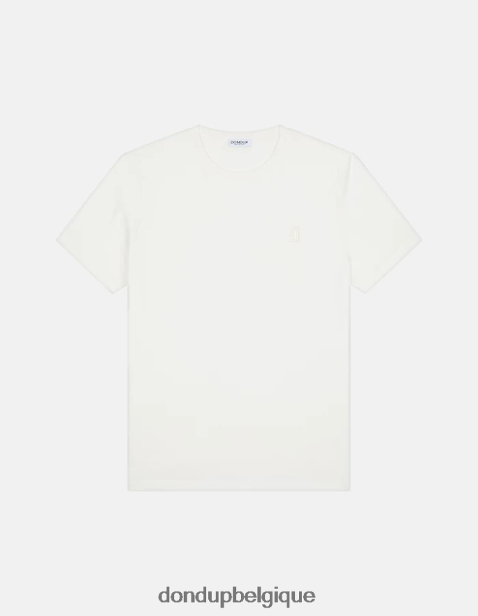 Hommes vêtements DONDUP fiocco t-shirt coupe classique 8826D0794