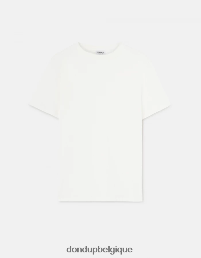 Hommes vêtements DONDUP fiocco t-shirt coupe classique 8826D0817