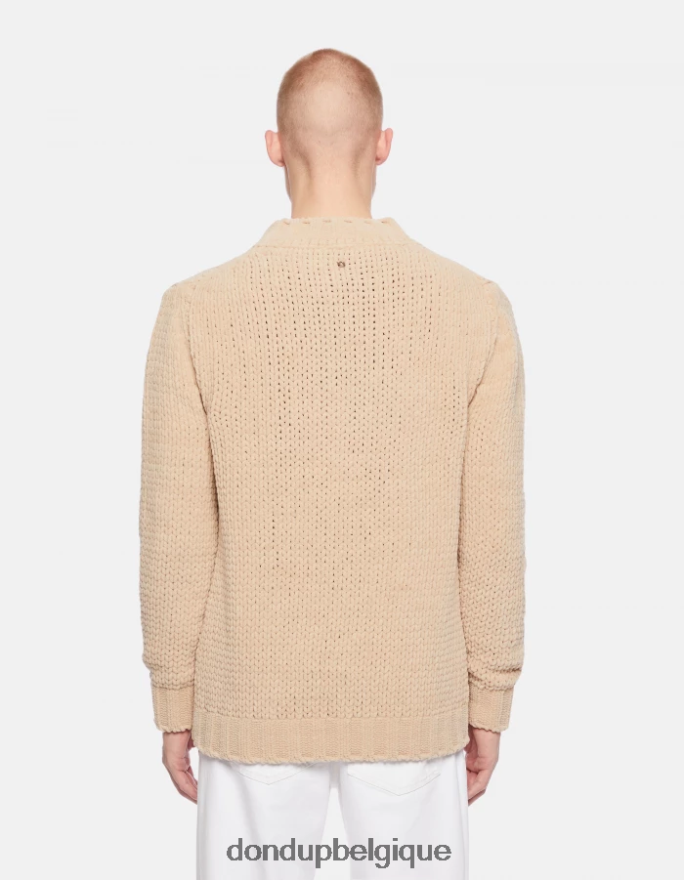 Hommes vêtements DONDUP lievito pull à col rond en chenille 8826D0886