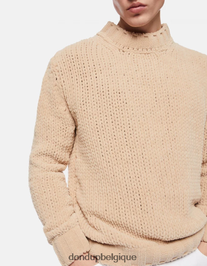 Hommes vêtements DONDUP lievito pull à col rond en chenille 8826D0886