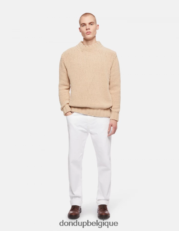 Hommes vêtements DONDUP lievito pull à col rond en chenille 8826D0886