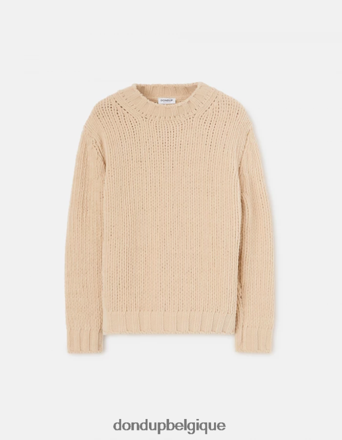 Hommes vêtements DONDUP lievito pull à col rond en chenille 8826D0886