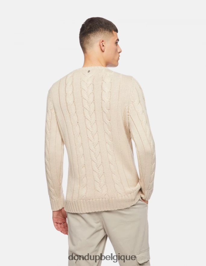 Hommes vêtements DONDUP lievito pull à col rond en laine 8826D0889