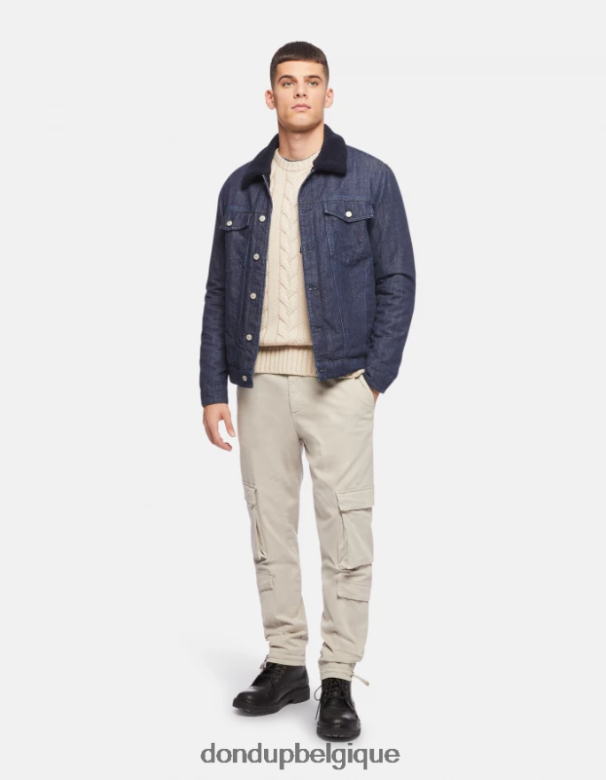 Hommes vêtements DONDUP lievito pull à col rond en laine 8826D0889