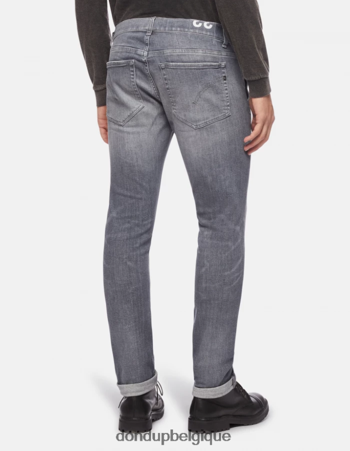 Hommes vêtements DONDUP topo jean skinny Konor en denim stretch 8826D0670