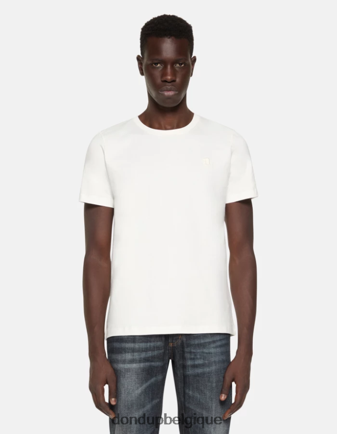 Hommes vêtements DONDUP fiocco t-shirt coupe classique 8826D0794