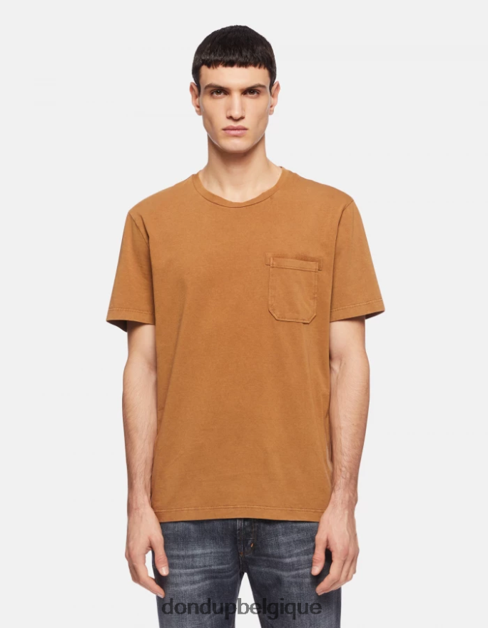 Hommes vêtements DONDUP non t-shirt coupe classique 8826D0804